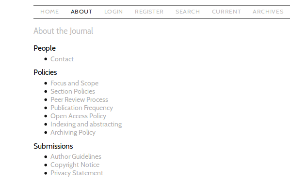 screenshot da una pagina con testo a basso contrasto